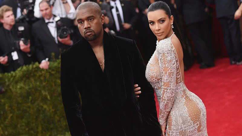 Kanye West mostrava pornografia e imagens explícitas de Kim Kardashian a funcionários, diz carta - Getty Images