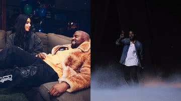 Kanye West usa voz de Kim Kardashian em performance de Donda 2 - Getty Images