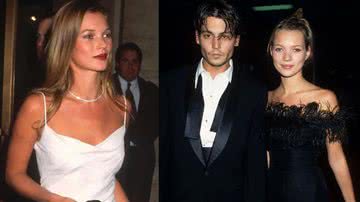 Kate Moss:  "Johnny Depp me deu um colar de diamantes direto do cofrinho" - Reprodução/Internet