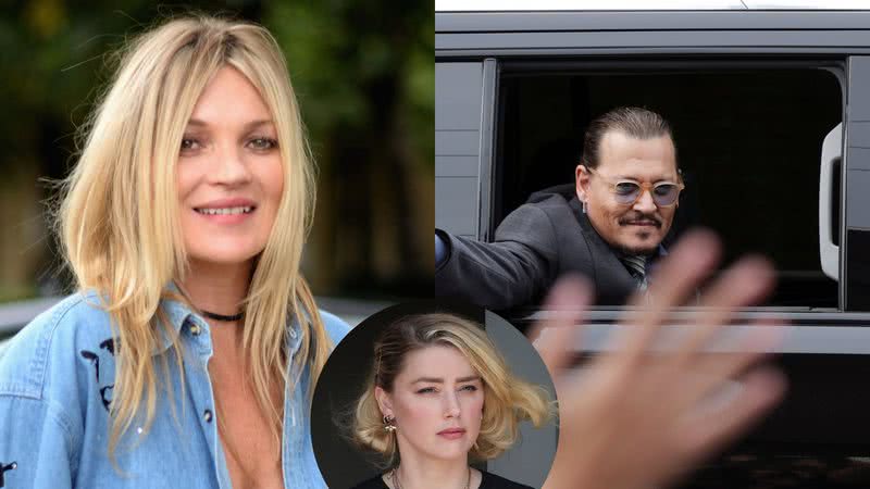 Kate Moss quebra silêncio sobre julgamento de Johnny Depp e Amber Heard - Getty Images
