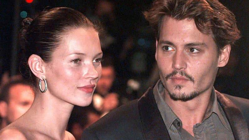 Kate Moss finalmente revela se foi empurrada ou não por Johnny Depp - Getty Images
