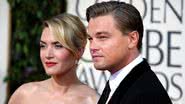 Kate Winslet e Leonardo DiCaprio no Golden Globe Awards 2009 - Frazer Harrison/Getty Images