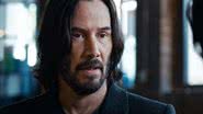 Keanu Reeves em cena de Matrix Resurrections - Divulgação