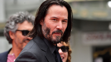 Keanu Reeves chegando no pátio do TCL Chinese Theatre IMAX em 2019 - Getty Images