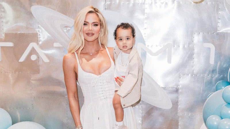 Khloé Kardashian muda oficialmente o sobrenome do filho Tatum - Getty Images