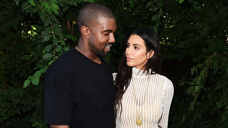 Kanye West e Kim Kardashian iniciaram o processo de divórcio em fevereiro de 2021 - Getty Images