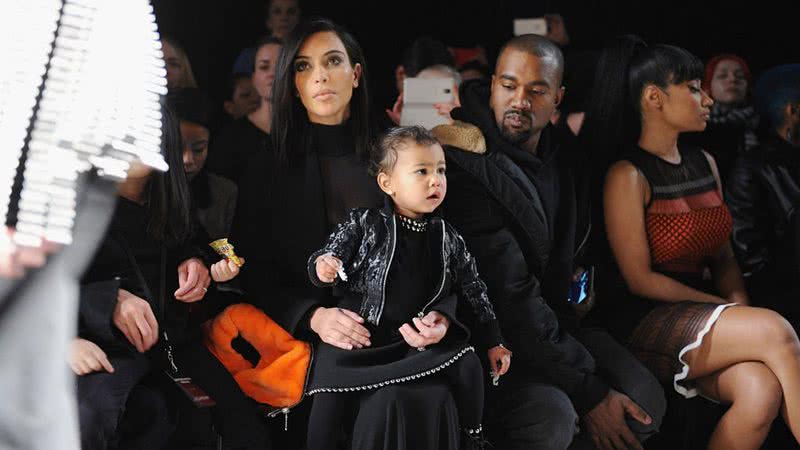 Kim Kardashian faz revelações sobre dividir a guarda dos filhos com Kanye West - Getty Images