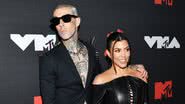 Kourtney Kardashian e Travis Barker no MTV Video Music Awards 2021 - Noam Galai/Getty Images for MTV/ViacomCBS