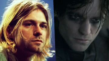 Kurt Cobain em Acústico MTV 1990 | Robert Pattinson caracterizado como Batman - Reprodução
