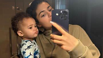 Kylie Jenner reage a memes com o nome de seu filho, Aire - Reprodução / Instagram