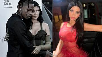 Kylie Jenner trocando shade com ex de Travis Scott em meio a rumores de traição? - Getty Images // Reprodução