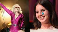 Miley Cyrus e Lana Del Rey - Getty Images