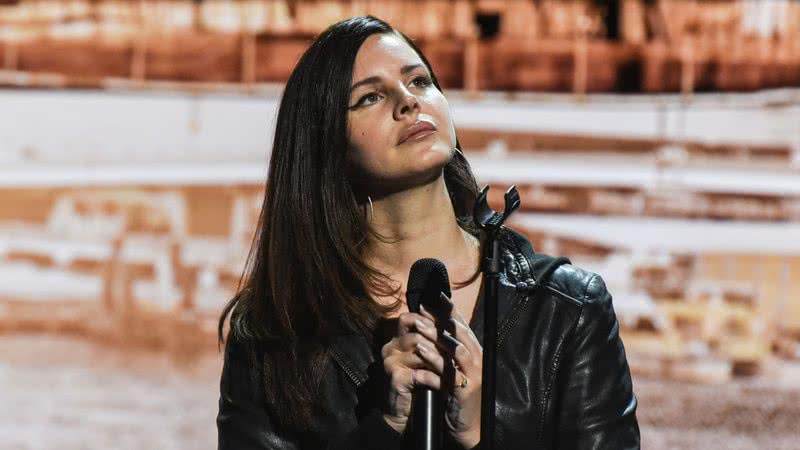 Lana Del Rey durante apresentação em Nova York, em 2018 - Stephanie Keith/Getty Images