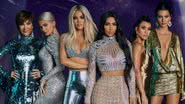 Kris Jenner, Kylie Jenner, Khloé Kardashian, Kim Kardashian, Kourtney Kardashian e Kendall Jenner - Reprodução