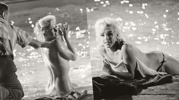 Marilyn Monroe em julho de 1962, nos bastidores das filmagens do filme “Something’s Got to Give” - Lawrence Schiller