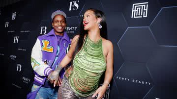 Rihanna e A$AP Rocky são o casal do ano. - Getty Images