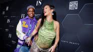 Rihanna e A$AP Rocky são o casal do ano. - Getty Images