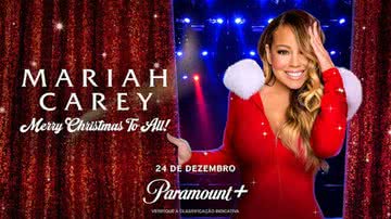 Mariah Carey: Merry Christmas to All | Especial da cantora chega ao Paramount+ na véspera de Natal - Divulgação/Paramount+
