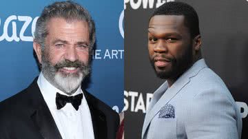 Mel Gibson e 50 Cent vão estrelar "Boneyard", novo thriller policial - Jerritt Clark/WireImage/Getty Images - Angela Weiss/Getty Images