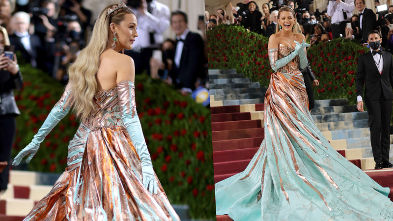 Met Gala 2022: todas as referências do vestido de Blake Lively - Getty Images