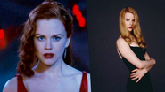 Nicole Kidman em "Moulin Rouge" e "Batman Forever" - Reprodução