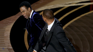 Will Smith dá tapa em Chris Rock durante o Oscar 2022 - Getty Images