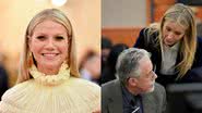 O que Gwyneth Paltrow sussurrou no ouvido de Terry Sanderson após vencer ação no tribunal? - Theo Wargo/WireImage/Getty Images - Rick Bowmer-Pool/Getty Images