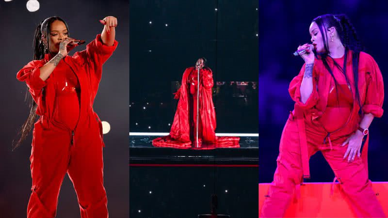 O retorno triunfal de Rihanna no Super Bowl; assista! - Getty Images