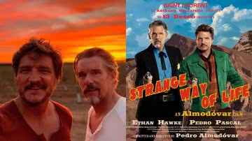 Onde assistir "Strange Way of Life", romance gay com Pedro Pascal e Ethan Hawke? - Reprodução/Instagram | Divulgação