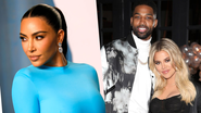 A opinião de Kim Kardashian sobre novo bebê de Khloe Kardashian e Tristan! - Getty Images // Reprodução