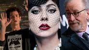 Lady Gaga, Andrew Garfield e Steven Spielberg estão na corrida do Oscar 2022 - Divulgação | Getty Images
