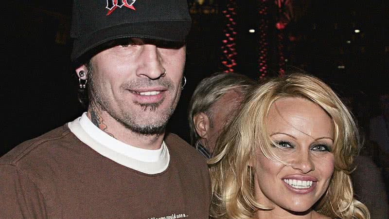 Pamela Anderson faz revelação fofa sobre namoro com Tommy Lee - Getty Images