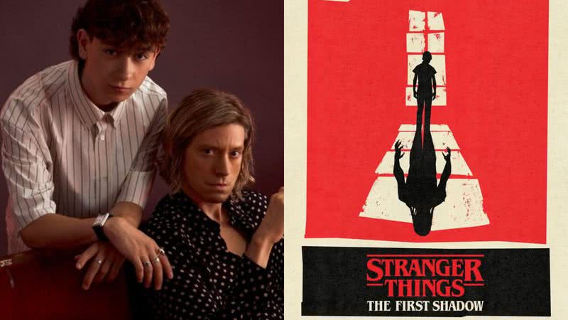 Louis McCartney (Henry Creel) e Patrick Vaill (Dr. Brenner) | Pôster "Stranger Things: The First Shadow" - Cortesia de Charlie Gray/Netflix 2023 via Variety