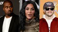 Pete Davidson em perigo? Kim Kardashian com medo de Kanye West em mensagens vazadas - Getty Images