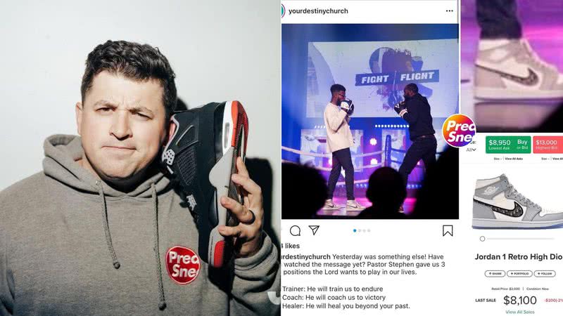 PreachersNSneakers: perfil do Instagram mostra vida de ostentação de pastores como Carl Lentz, ex-Hillsong - Reprodução/Instagram