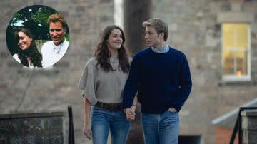 Primeiras imagens de William e Kate em "The Crown" são reveladas; confira - The Middleton Family/Clarence House via GettyImages | Divulgação/Netflix