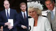 Príncipe Harry e William foram contra casamento de Charles com Camilla - Getty Images