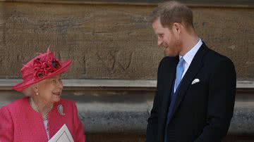 Rainha Elizabeth estava "exausta do caos" causado por Príncipe Harry e Meghan Markle - Getty Images