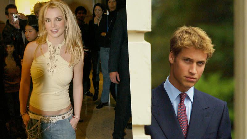 Britney Spears e Príncipe Williams já namoraram virtualmente. - Getty Images