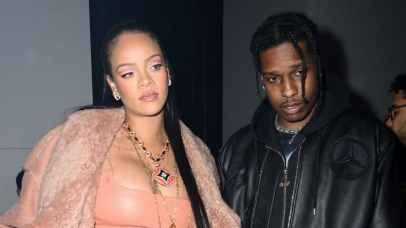 Rihanna e A$AP Rocky vistos pela primeira vez desde prisão do rapper - Getty Images