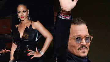 Rihanna convida Johnny Depp a ser primeiro homem no desfile da Savage x Fenty - Getty Images