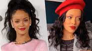 Priscila Beatrice é amplamente conhecida por ser muito parecida com a cantora Rihanna - Getty Images// Reprodução