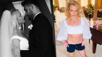 Sam Asghari desabafa sobre fotos de Britney Spears fazendo topless no Instagram - Reprodução / Instagram