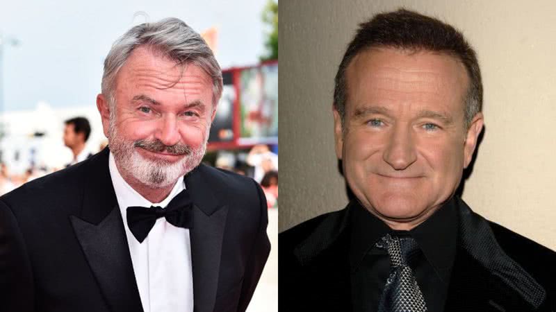 Sam Neill fala sobre Robin Williams: "Solitário e profundamente deprimido" - Le Segretain/Getty Images - Stephen Shugerman/Getty Images