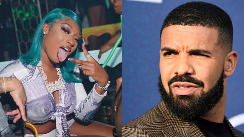 Shade? Megan Thee Stallion se revolta com Drake após indireta em nova música do rapper - Getty Images