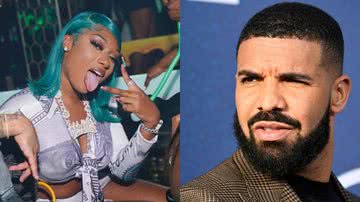 Shade? Megan Thee Stallion se revolta com Drake após indireta em nova música do rapper - Getty Images