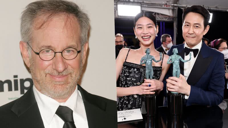 Steven Spielberg fez comentário polêmico sobre os atores de Round 6. - Getty Images