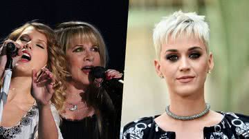 Stevie Nicks, Taylor Swift e Katy Perry sobre rivalidade na indústria - Getty Images