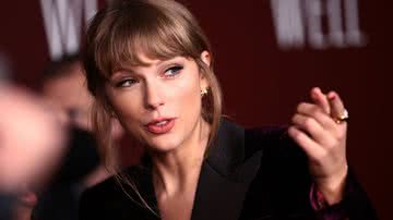 Taylor Swift na premiere de "All Too Well" em Nova York - Getty Images