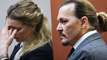 "Terríveis um com o outro": Amber Heard dá novas declarações pós tribunal - Getty Images